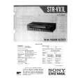 SONY STRVX1 Service Manual cover photo