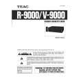 TEAC R9000 Owner's Manual cover photo