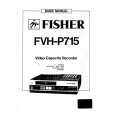 FISHER FVHP715 Service Manual cover photo