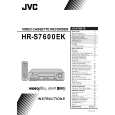 JVC HR-S7600EK Owner's Manual cover photo