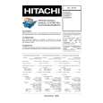 HITACHI CP2096TA Service Manual cover photo
