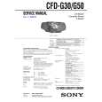 SONY CFDG30 Service Manual cover photo