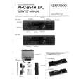 KENWOOD KRC854R Service Manual cover photo
