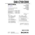 SONY DAVS700 Service Manual cover photo