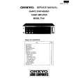 ONKYO TX61 Service Manual cover photo