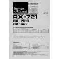 PIONEER RX-521 Service Manual cover photo