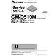PIONEER GM-D510M/XH/ES Service Manual cover photo
