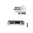 LUXMAN K240 Service Manual cover photo