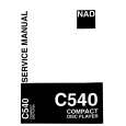 NAD C540 Service Manual cover photo