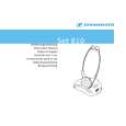 SENNHEISER SET810 Owner's Manual cover photo