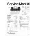 TECHNICS RSCH505 Service Manual cover photo