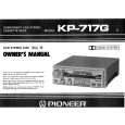 PIONEER KP-717G Owner's Manual cover photo