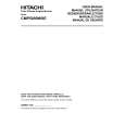 HITACHI CMP5000WXE Owner's Manual cover photo