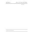 SONY KV27VX1PH Service Manual cover photo