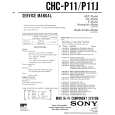 SONY CHC-P11 Service Manual cover photo