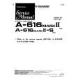 PIONEER A-616MARKII Service Manual cover photo