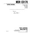 SONY MDR-CD170 Service Manual cover photo