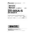PIONEER DV565AK Service Manual cover photo