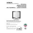 HITACHI CML170SXWBPLUS Owner's Manual cover photo