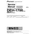 PIONEER DEH-17/XN/UC Service Manual cover photo