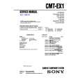 SONY CMT-EX1 Owner's Manual cover photo