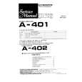 PIONEER A-401 Service Manual cover photo
