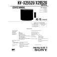 SONY KVX2952U Service Manual cover photo
