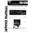 KENWOOD KRC929D Service Manual cover photo