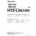 PIONEER HTZ-LX61DV/NAXJ5 Service Manual cover photo