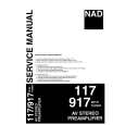 NAD 917 AV STEREO PRE-AMPLIFIERSM Service Manual cover photo