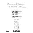 CASIO TV770C Service Manual cover photo