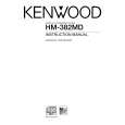 KENWOOD HM-382MD Owner's Manual cover photo