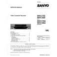 SANYO VHR275E Service Manual cover photo
