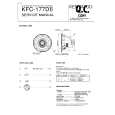 KENWOOD KFC177DII Service Manual cover photo