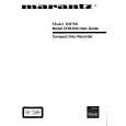 MARANTZ DR700 Owner's Manual cover photo