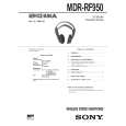 SONY MDRRF950 Service Manual cover photo