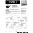 HITACHI CL2995TAN Owner's Manual cover photo