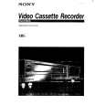 SONY SLV272UC Owner's Manual cover photo