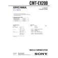 SONY CMTEX200 Service Manual cover photo