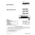SANYO VHR756EX Service Manual cover photo
