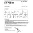 KENWOOD SK-701M Owner's Manual cover photo