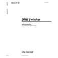 SONY DFS700 Owner's Manual cover photo