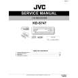 JVC KDS747 Service Manual cover photo