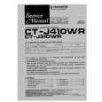 PIONEER CT-J310WR Service Manual cover photo