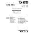 SONY SEN-221CD Service Manual cover photo