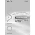 SONY PCWAC100 Owner's Manual cover photo