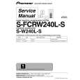 PIONEER SFCRW240LS Service Manual cover photo