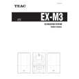 TEAC EX-M3 Owner's Manual cover photo