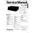 TECHNICS SUV85A Service Manual cover photo
