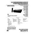 SONY SLVE160EE Service Manual cover photo